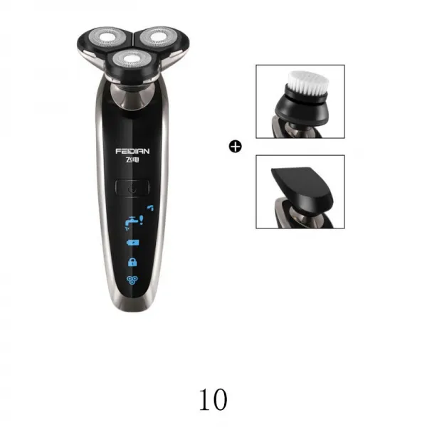 HY 전신워싱 4D 전기면도기 다목적직능 USB 충전식 스마트면도기 남성면도칼 XT19 A22, 10