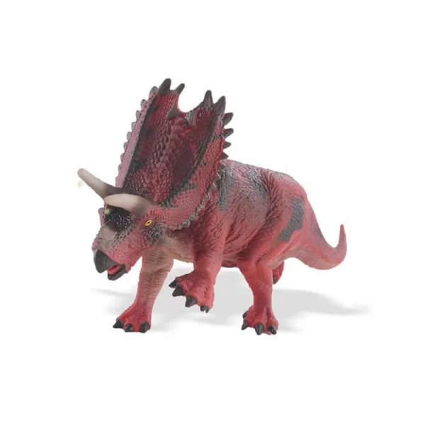 프릴 머리 펜타케라톱스 백악기 공룡 어린이집 자연