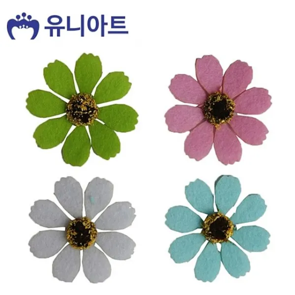 펠트유니아트코스모스꽃 겉 Injs + 4404식롸