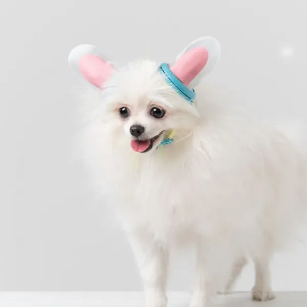 SH스토어 개리니 물튐 방지 귀마개, 긴귀 핑크