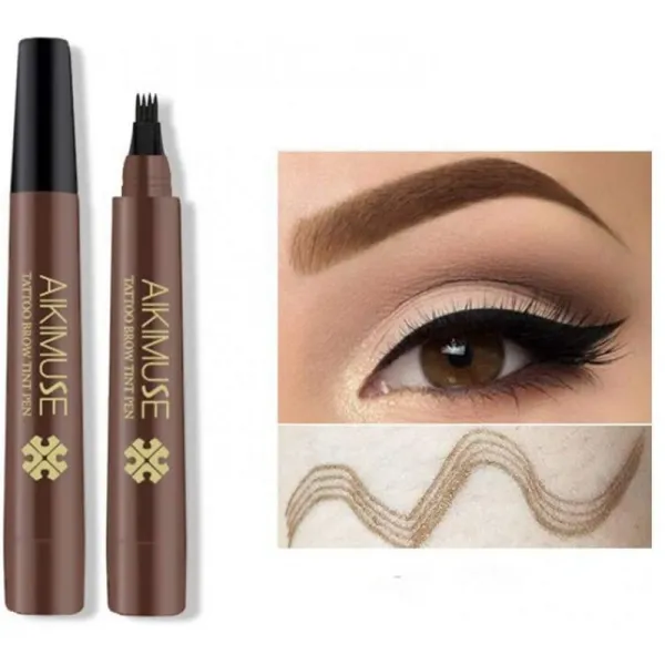  독일직배송 Hirock 방수 문신 아이 브로우 연필 빠른 건조 플랜지 눈썹 연필 초미세 4 점 핀 팁 방 1 단일옵션