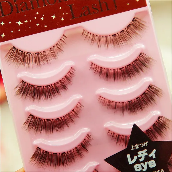 프리스토어샵 DIAMONDLASH 분첩케이스 씰브라운 내추럴 계열 5수입함 여러가지 선택가능, 유럽풍 씰브라운 2040 눈꼬리 견인