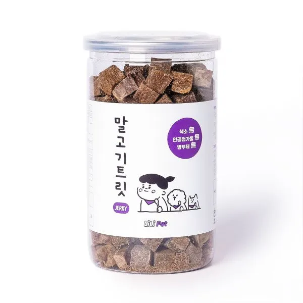  오너클랜 리리펫 말고기트릿 120g 동결건조간식 상세 설명 참조