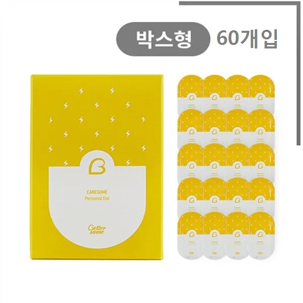 LOVE-H 케어썸 팩젤 페페 오리지날 360 성인 마사지 젤, 60p, 2.5ml