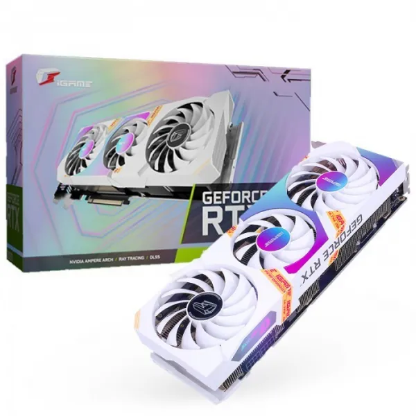 COLORFUL iGAME 지포스 RTX 3060 Ultra OC White LHR D6 12GB 그래픽카드