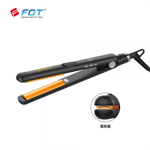 Fbt 긴 생 머리 원호 형 클립 U 형 요철 판 이화 앞머리 내 웨 이브 컷 헤 어 롤러 파마 스틱 자동 단전 헤 어 디자이너 개인 용 아크 판 상세페이지 참조