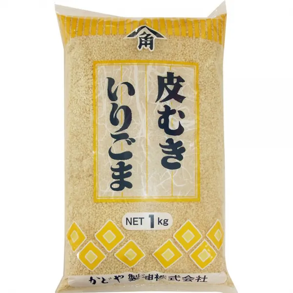 かどや 皮むきいりごま 1kg 카 도야 피부 むきいり 참깨 1kg, 1