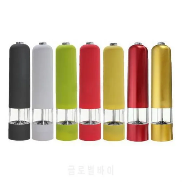 도매 전기 ABS 소금 양념 허브 페퍼 밀 그라인더 주방 미식가 빛 Wholesale