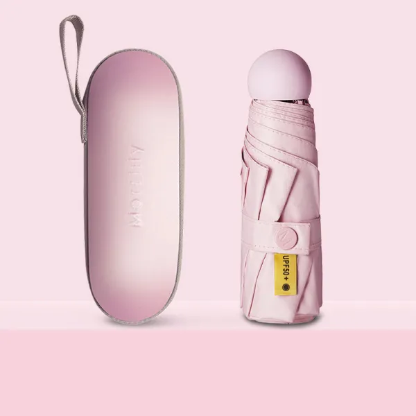 차외선차단 우산 양산 겸용 휴대용 초경량 컴팩트 캡슐우산