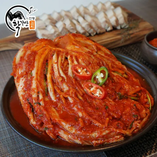 안동 학가산 고랭지 배추김치 4kg 1개