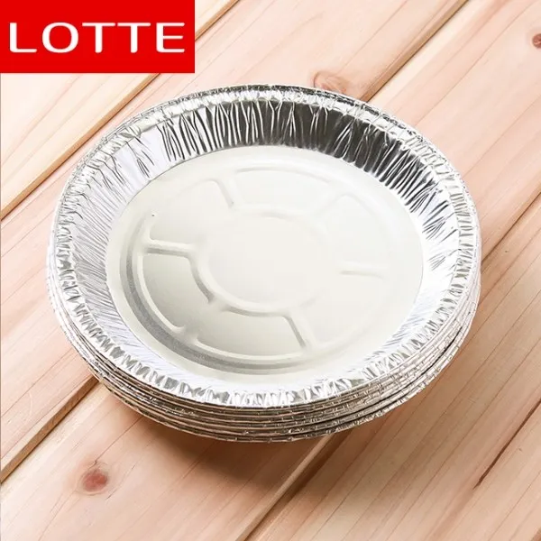 와인앤쿡 10p 카페테리아 실속형다용도 은박접시(20cm), free