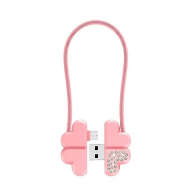 HKC19682 크로바 모양 USB Micro 5핀 충전케이블, 본 상품 선택, 본 상품 선택