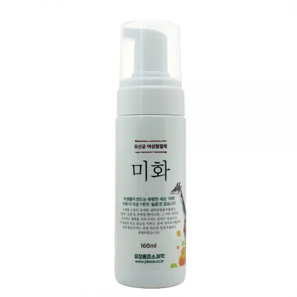 유산균 청결제 미화 150ml 질냄새 제거/ 칸디다 등 99.9%감소율/ 살균제 항생제 무첨가