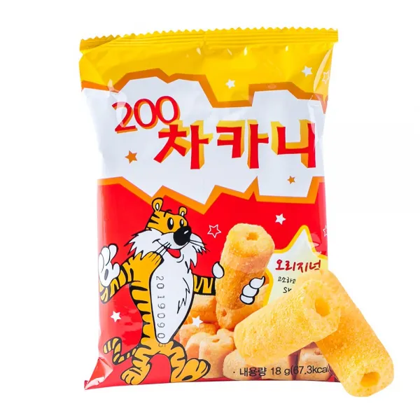 추억의과자 200차카니 18g 추억의 불량식품 가성비 단체 소풍 간식, 1개