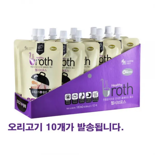 허약체질 개간식 황태육수 오리고기 10개 오리간식, 1개, 기본값