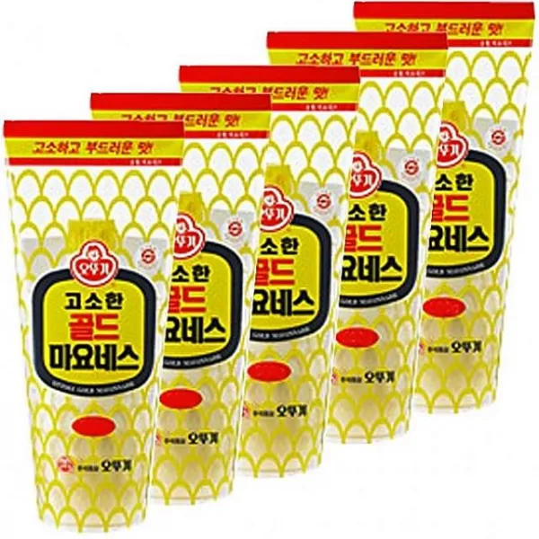 승리마트 오뚜기 골드 마요네즈 300g x 8개 진하고 고소한 맛 마요네스, 1