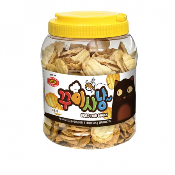 머거본 꾸이사냥 어포스낵, 285g, 270개