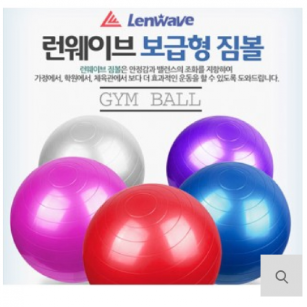 토토몰 런웨이브 보급짐볼 펌프포함 벌크, 55핑크