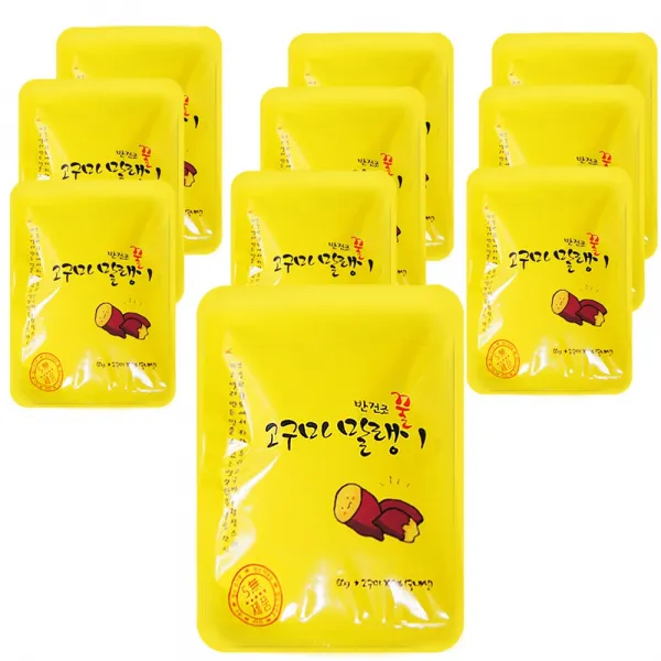 봉팔형님 반건조 꿀 고구마말랭이, 20봉, 60g