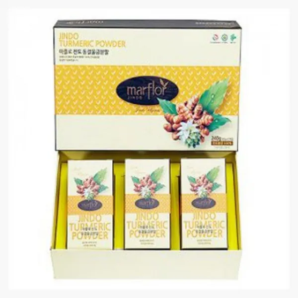 EC2 동결울금분말 80g3개진도산울금강황가루강황분말 [C/N :1131A+FF9], 본상품선택