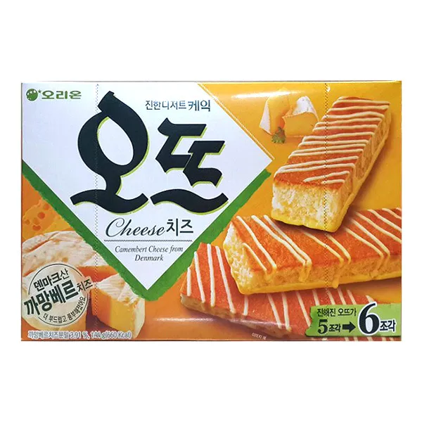 오리온 예감치즈 3개+오뜨치즈 3개 총6개 쿠키, 단품