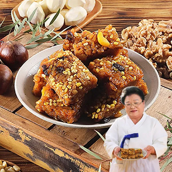 강순의종가 영양약밥 48봉 녹두와 유산균을 넣어 만든 영양약밥 강순의약밥