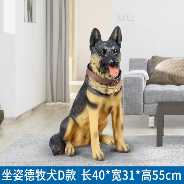 인테리어소품 문앞 정원 지킴이 럭키 길조 동물 모델 홈 거실 정원 장식, XY6004 No.4 데무