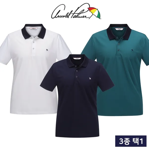 아놀드파마 균일 아놀드파마 여름 신상특가 남성 PK카라 반팔티셔츠 3종 택1/골프웨어_AP249586, 105