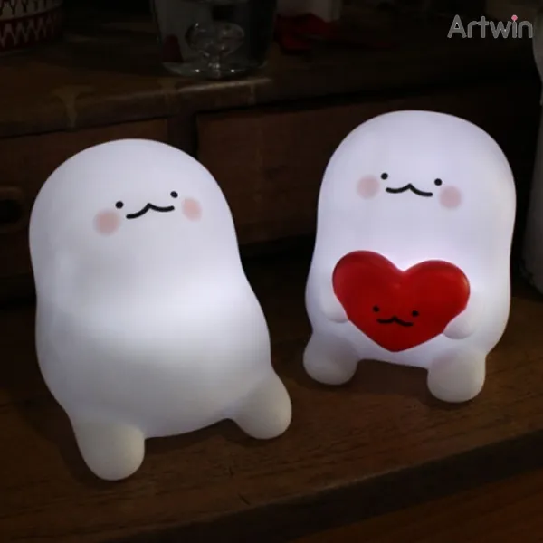 10000익명이무드등 캐릭터 수면등 나이트등 예쁜조명 캐릭터 아이방 수유등 취침등 인테리어 소품 아트윈, 없음, 02 사랑스럽게반짝