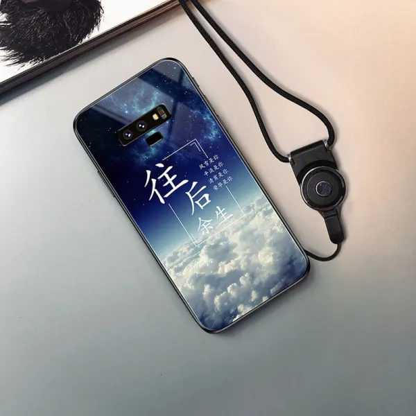 델리아스토어 핸드폰케이스 삼성 NOTE9 3별N0TE9 유리 NONT9 남성 여성 타입 N9 개성 SMN9608 문자