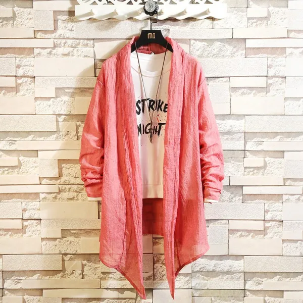 남자 오버사이즈 배기핏 빈티지 가디건 A264540