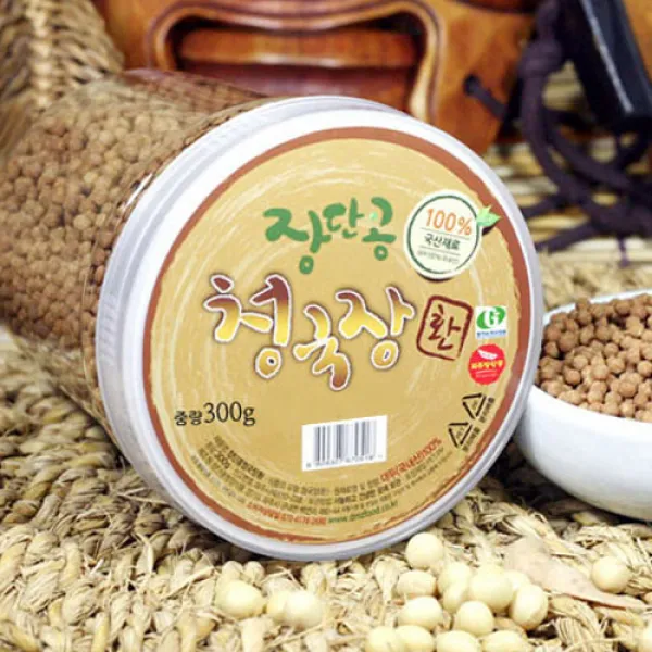 파주DMZ 100%국산재료 장단콩 청국장환, 300g, 2통
