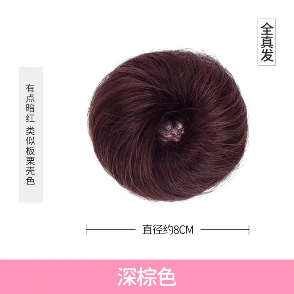 가발 여성 낮다 당고머리 전 생머리 머리밴드 볼륨 내추럴 헤어가방 뒤통수 고대복장 스타일링, 1, 생머리 직 머리밴드 다크브라운