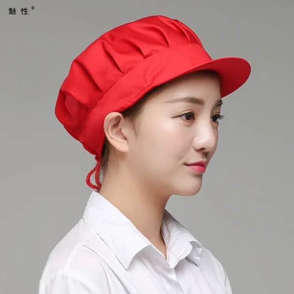 매혹적인 성격 식료품 작업모자 카고 여성 풍진 배기 블메쉬캡 전자 모자 무드 먼지