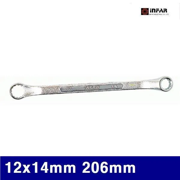 인파 12x14mm (1EA) 2050975 옵셋렌치 206mm 스패너 파이프렌치