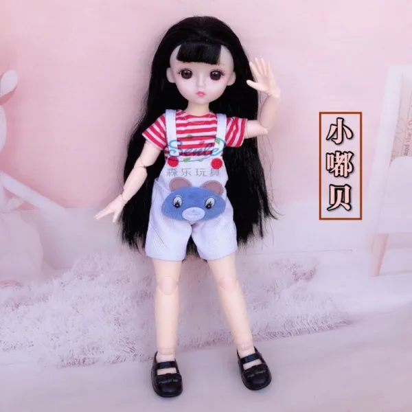맹아 30 센치 이몬스 공주 3D 진짜 눈 21 관절 6부 BJD 인싸템, 두베 그림참조 전체 인형  20  （선물