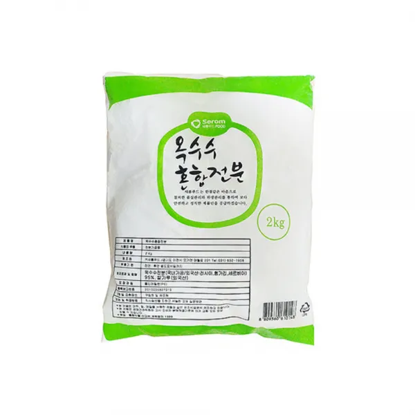 새롬푸드 옥수수혼합전분2kg 콘스타치