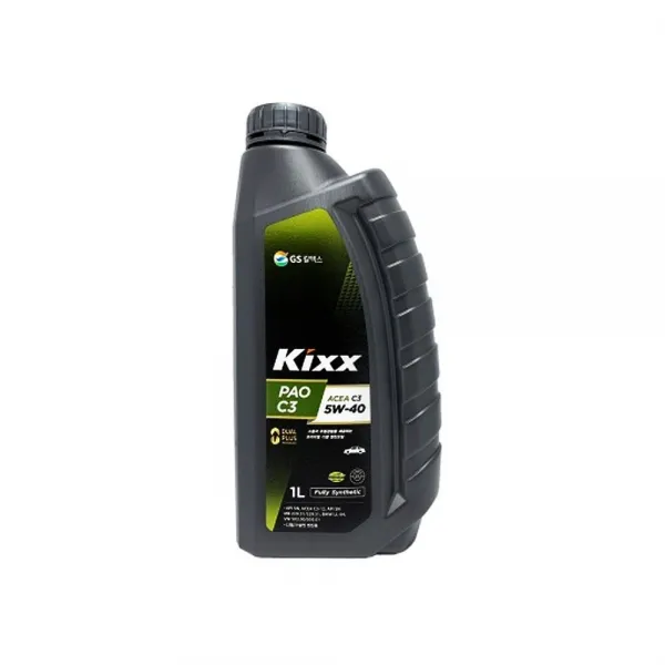 GS칼텍스 Kixx PAO C3 5W 40 엔진오일 2개 매연 첨가제추천