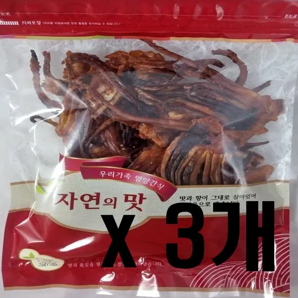 정화식품 오징어 빅 굿다리 300g 3봉