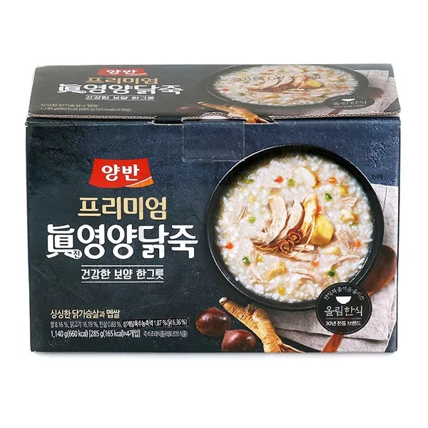 동원 양반 영양닭죽 285gx4 단일상품