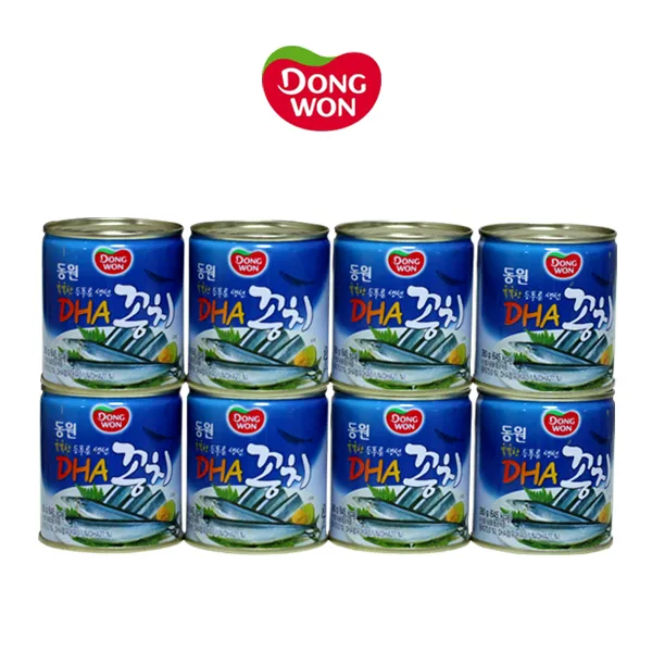 동원 DHA 꽁치캔 280g x 8캔 꽁치통조림 동원꽁치, 단일상품