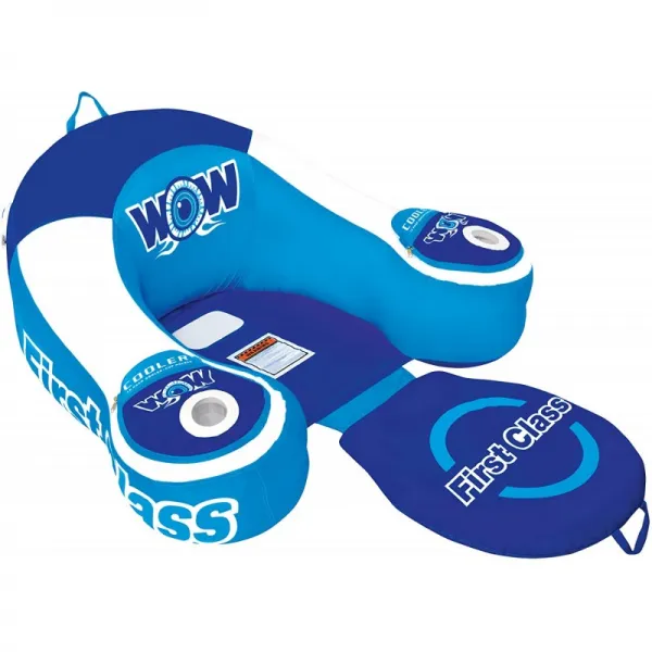WOW World of Watersports 11-2030 일등석 라운지 풍선 1 인용 쿨러 및 컵 홀더