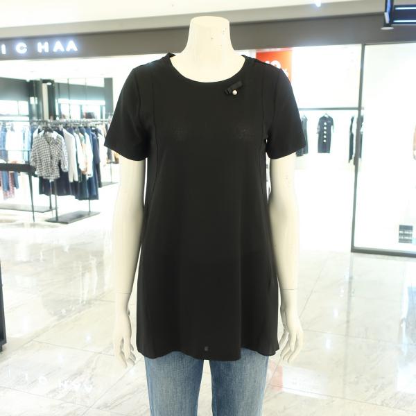  앤디스클라인 Nc강서 Black등판 쉬폰 배색티셔츠 A1ibt407a 반팔 티셔츠