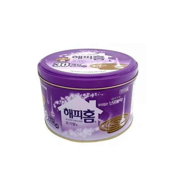 (141)어디서 날아 왔는지 불청객 모기향 30개 방충제, 해피홈 캔모기향30개입 1개