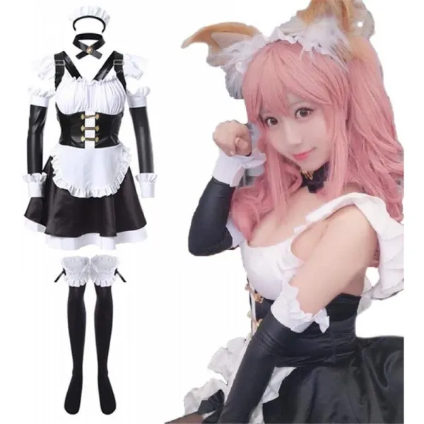 일본배송 Fate Grand Order옥조부인. 덕택 전 코스프레 의상 메이드 옷 애니메이션 변장 코스튬 cos