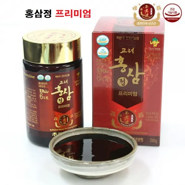 고려홍삼정 프리미엄 떠먹는홍삼 6년근홍삼 농축액 진액 진세노사이드 국내산 제품 액기스 엑기스 홍상정, 단일상품