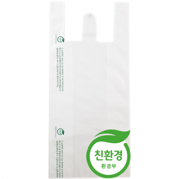 착한비닐 친환경 비닐봉투 썩는 비닐봉지 3l 5l 8l 18l 27l 사이즈 5종 100매