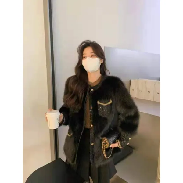 싱글코트옷 LYF 모델번호 551SMLS 기장 68 가슴둘레 102 가죽 풀 118 4152948820