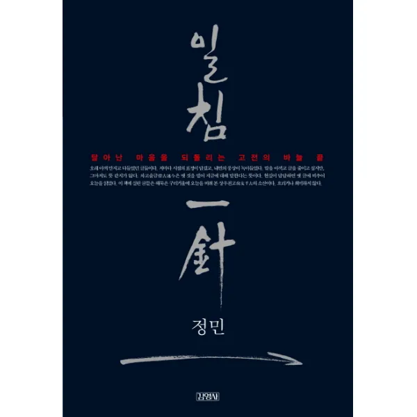 일침:달아난 마음을 되돌리는 고전의 바늘 끝, 김영사