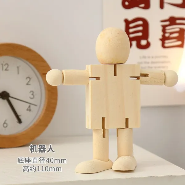 알찬손만두 캐릭터드라이버커버 작다 너무 멍청함 동창 목석 같은 사람 숏 동물 미니 진열 장식품 애니메이션 큐트 독창적 무드, 로봇